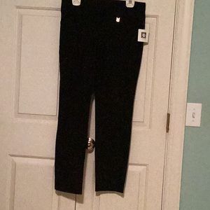 Black ankle pants